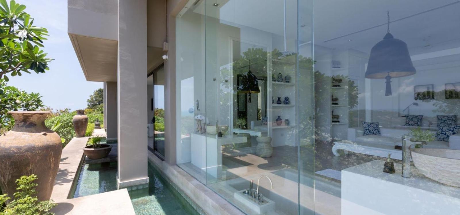 Villa Belle - Fully Serviced Private Sea View Villa With An Award Winning In-House Cook Choeng Mon Exterior foto